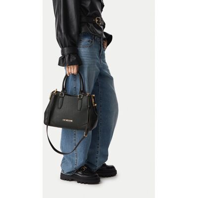 LOVE MOSCHINO Kabelka JC4097PP1PLT1000 Čierna Ženy LOVE MOSCHINO Kabelka JC4097PP1PLT1000 Čierna Ženy