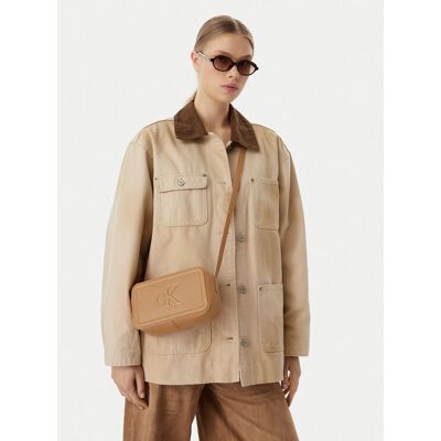 Calvin Klein Kabelka Bold Ck Camera Bag LV04F3220G Béžová Ženy Calvin Klein Kabelka Bold Ck Camera Bag LV04F3220G Béžová Ženy
