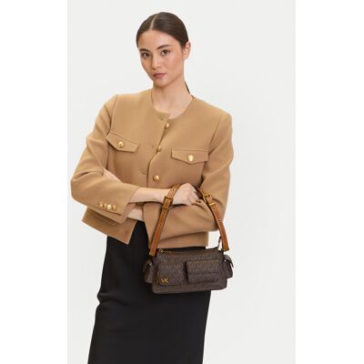 MICHAEL Michael Kors Kabelka 32S5AM3C5B Hnedá Ženy MICHAEL Michael Kors Kabelka 32S5AM3C5B Hnedá Ženy