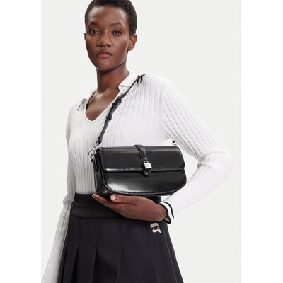 KARL LAGERFELD Kabelka A3W30287 Čierna Ženy KARL LAGERFELD Kabelka A3W30287 Čierna Ženy