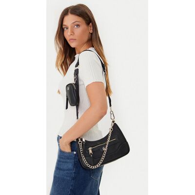 Steve Madden Kabelka Bgreed SM13001829 Čierna Ženy Steve Madden Kabelka Bgreed SM13001829 Čierna Ženy