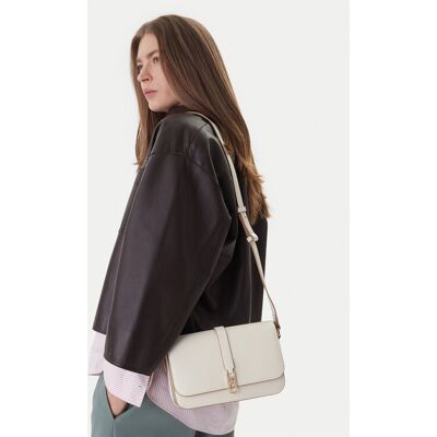 Tommy Hilfiger Kabelka Th Libre Flap Crossover AW0AW17723 Béžová Ženy Tommy Hilfiger Kabelka Th Libre Flap Crossover AW0AW17723 Béžová Ženy