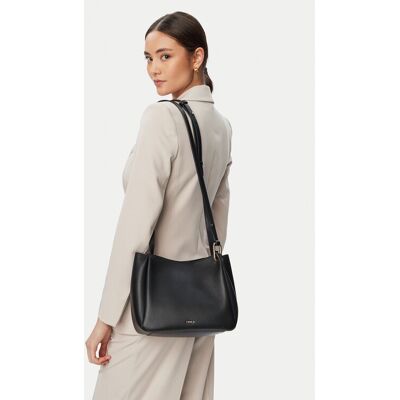 Furla Kabelka Nuvola M WB02020 HSF000 CN O6000 Čierna Ženy Furla Kabelka Nuvola M WB02020 HSF000 CN O6000 Čierna Ženy