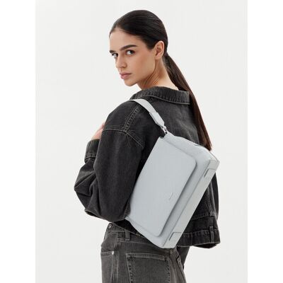 Calvin Klein Kabelka Ck Must Satchel_Mono K60K613181 Sivá Ženy Calvin Klein Kabelka Ck Must Satchel_Mono K60K613181 Sivá Ženy