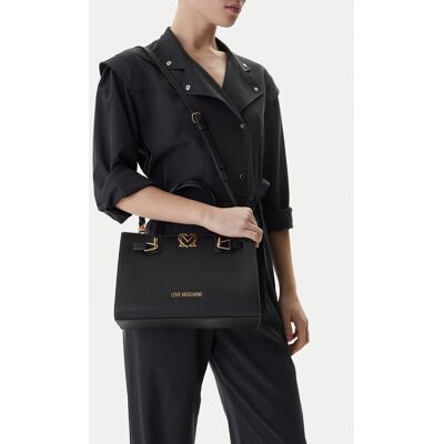 LOVE MOSCHINO Kabelka JC4126PP1OLM0000 Čierna Ženy LOVE MOSCHINO Kabelka JC4126PP1OLM0000 Čierna Ženy