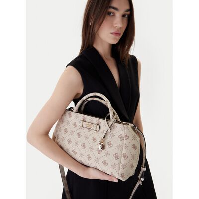 Guess Kabelka Carrie Logo HWGP98 98060 Écru Ženy Guess Kabelka Carrie Logo HWGP98 98060 Écru Ženy