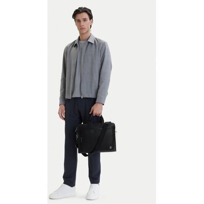 Calvin Klein Taška na laptop Emblem Hw Commuter LV04D3290G Čierna Muži Calvin Klein Taška na laptop Emblem Hw Commuter LV04D3290G Čierna Muži