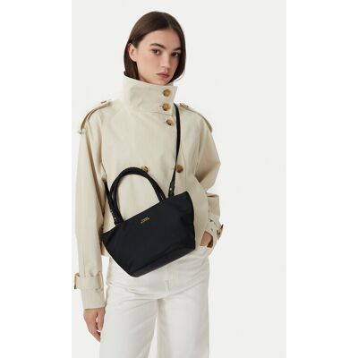 Tommy Hilfiger Kabelka Th Marina Bucket Nylon AW0AW18831 Čierna Ženy Tommy Hilfiger Kabelka Th Marina Bucket Nylon AW0AW18831 Čierna Ženy