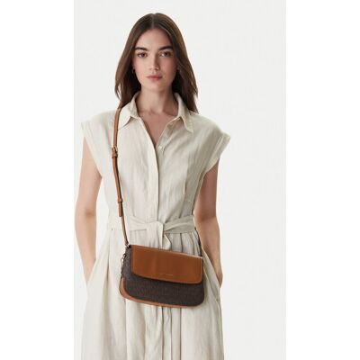MICHAEL Michael Kors Kabelka 32R6G0XC1B Hnedá Ženy MICHAEL Michael Kors Kabelka 32R6G0XC1B Hnedá Ženy