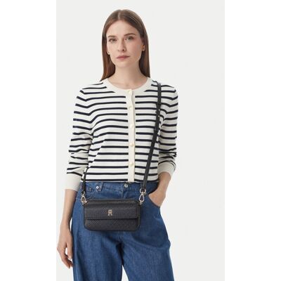 Tommy Hilfiger Kabelka Th Icon Camera Bag Mono AW0AW18922 Čierna Ženy Tommy Hilfiger Kabelka Th Icon Camera Bag Mono AW0AW18922 Čierna Ženy