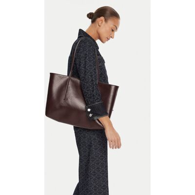 Calvin Klein Kabelka Emblem Aop Tote W/ Pouch LV04F3266G Bordová Ženy Calvin Klein Kabelka Emblem Aop Tote W/ Pouch LV04F3266G Bordová Ženy