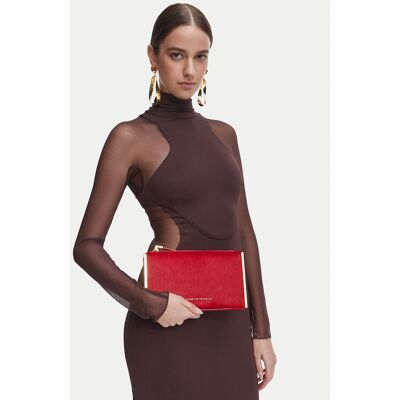 Elisabetta Franchi Kabelka BS-11A-67E2-V340 Červená Ženy Elisabetta Franchi Kabelka BS-11A-67E2-V340 Červená Ženy