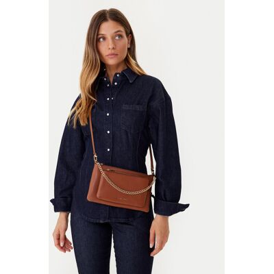 MICHAEL Michael Kors Kabelka 32F5GJ6C8L Hnedá Ženy MICHAEL Michael Kors Kabelka 32F5GJ6C8L Hnedá Ženy