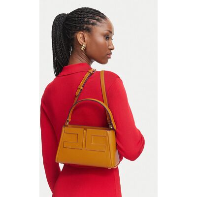 Elisabetta Franchi Kabelka BS-07A-66E2-V360 Tmavo žltá Ženy Elisabetta Franchi Kabelka BS-07A-66E2-V360 Tmavo žltá Ženy