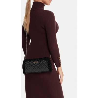 Guess Kabelka Cristi Mini HWTG81 39720 Čierna Ženy Guess Kabelka Cristi Mini HWTG81 39720 Čierna Ženy