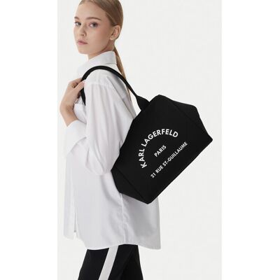KARL LAGERFELD Kabelka B1W50010 Čierna Ženy KARL LAGERFELD Kabelka B1W50010 Čierna Ženy