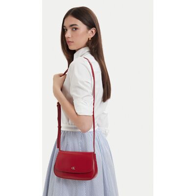 Calvin Klein Kabelka Ck Flap Camera Bag LV04F3421G Bordová Ženy Calvin Klein Kabelka Ck Flap Camera Bag LV04F3421G Bordová Ženy
