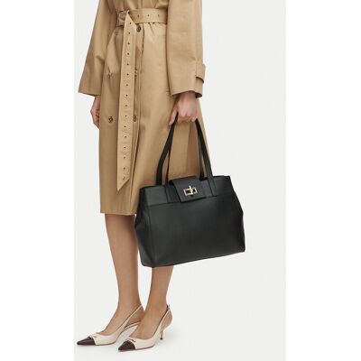 Furla Kabelka Amelia L Tote WB01952 BX4546 CN O6000 Čierna Ženy Furla Kabelka Amelia L Tote WB01952 BX4546 CN O6000 Čierna Ženy