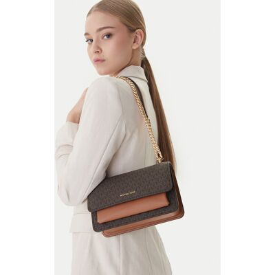 MICHAEL Michael Kors Kabelka Claire 30R5GC7L3B Hnedá Ženy MICHAEL Michael Kors Kabelka Claire 30R5GC7L3B Hnedá Ženy