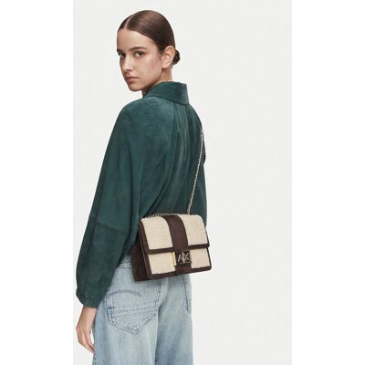 Armani Exchange Kabelka XW000070 AF28295 M6027 Tmavo hnedá Ženy Armani Exchange Kabelka XW000070 AF28295 M6027 Tmavo hnedá Ženy