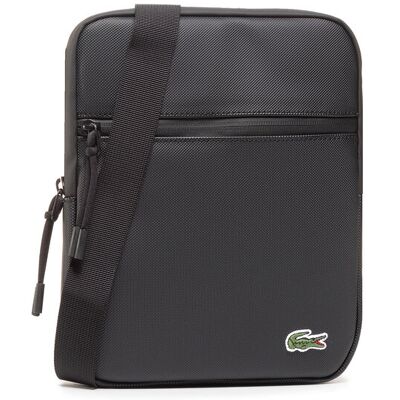 Lacoste Taška cez rameno M Flat Crossover NH3308LV Čierna Muži Lacoste Taška cez rameno M Flat Crossover NH3308LV Čierna Muži