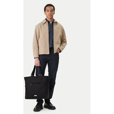 Calvin Klein Taška Sleek Pocket Tote LV04D3340G Čierna Ženy Calvin Klein Taška Sleek Pocket Tote LV04D3340G Čierna Ženy