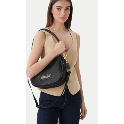 LOVE MOSCHINO Kabelka JC4286PP0OK1400A Čierna Ženy LOVE MOSCHINO Kabelka JC4286PP0OK1400A Čierna Ženy