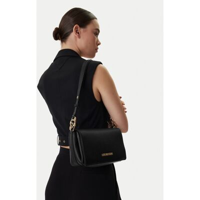 LOVE MOSCHINO Kabelka JC4008PP1OLB0000 Čierna Ženy LOVE MOSCHINO Kabelka JC4008PP1OLB0000 Čierna Ženy