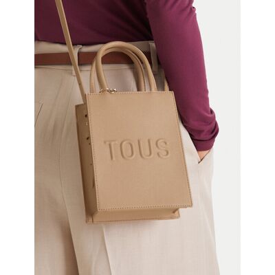 TOUS Kabelka MINI BOLSO POP TOUS BRENDA 2002105943 Béžová Ženy TOUS Kabelka MINI BOLSO POP TOUS BRENDA 2002105943 Béžová Ženy