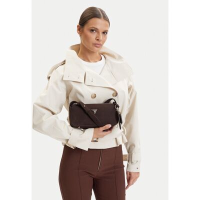 Guess Kabelka Isobel Mini 00003059 27682 Hnedá Ženy Guess Kabelka Isobel Mini 00003059 27682 Hnedá Ženy