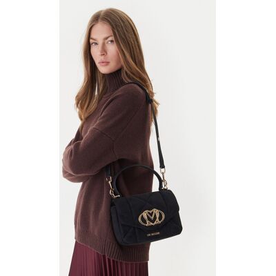 LOVE MOSCHINO Kabelka JC4317PP0NKE0000 Čierna Ženy LOVE MOSCHINO Kabelka JC4317PP0NKE0000 Čierna Ženy