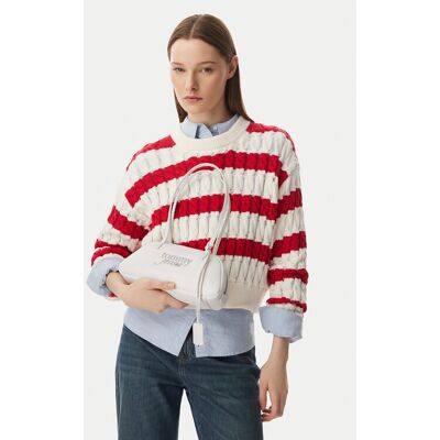 Tommy Jeans Kabelka Tjw Bold Shoulder Bag AW0AW18787 Biela Ženy Tommy Jeans Kabelka Tjw Bold Shoulder Bag AW0AW18787 Biela Ženy