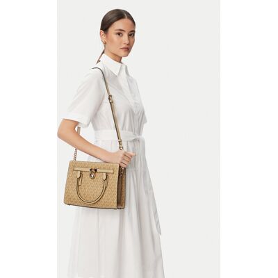 MICHAEL Michael Kors Kabelka Hamilton Moderne 30T6GNXS1V Krémová Ženy MICHAEL Michael Kors Kabelka Hamilton Moderne 30T6GNXS1V Krémová Ženy