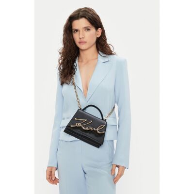 KARL LAGERFELD Kabelka A1W30038 Čierna Ženy KARL LAGERFELD Kabelka A1W30038 Čierna Ženy