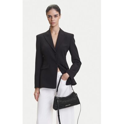 Calvin Klein Jeans Kabelka Ruched Layla Shoulder Bag LV04K3088G Čierna Ženy Calvin Klein Jeans Kabelka Ruched Layla Shoulder Bag LV04K3088G Čierna Ženy
