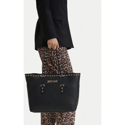 Just Cavalli Kabelka 80RA4BU1 ZSB81 Čierna Ženy Just Cavalli Kabelka 80RA4BU1 ZSB81 Čierna Ženy