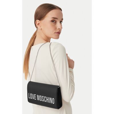 LOVE MOSCHINO Kabelka JC4103PP1PKD000B Čierna Ženy LOVE MOSCHINO Kabelka JC4103PP1PKD000B Čierna Ženy