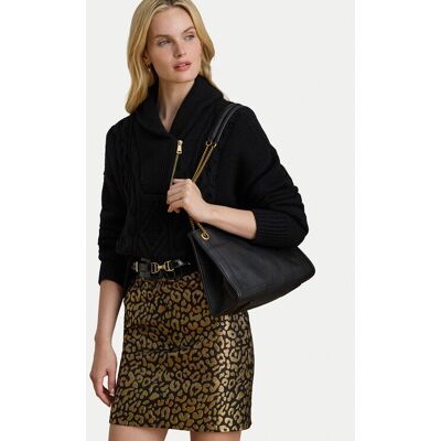 LAUREN RALPH LAUREN Kabelka Brdly Md 431980173002 Čierna Ženy LAUREN RALPH LAUREN Kabelka Brdly Md 431980173002 Čierna Ženy