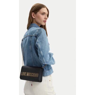 LOVE MOSCHINO Kabelka JC4103PP0OKD0000 Čierna Ženy LOVE MOSCHINO Kabelka JC4103PP0OKD0000 Čierna Ženy