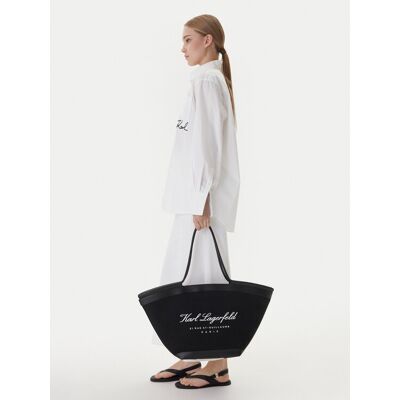 KARL LAGERFELD Kabelka B1W46069 Čierna Ženy KARL LAGERFELD Kabelka B1W46069 Čierna Ženy