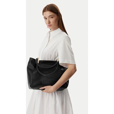 LOVE MOSCHINO Kabelka JC4225PP0OKA0000 Čierna Ženy LOVE MOSCHINO Kabelka JC4225PP0OKA0000 Čierna Ženy