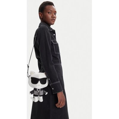 KARL LAGERFELD Kabelka A3W30187 Čierna Ženy KARL LAGERFELD Kabelka A3W30187 Čierna Ženy