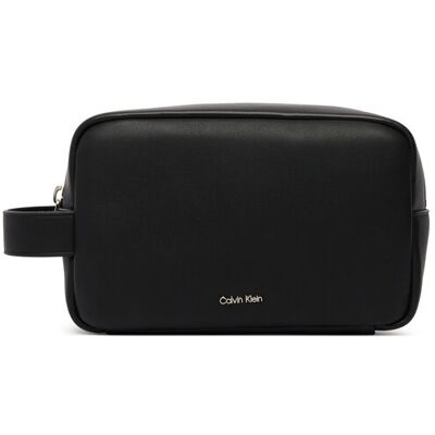 Calvin Klein Kozmetická taštička Raised Dopp Kit LV04D1227G Čierna Muži Calvin Klein Kozmetická taštička Raised Dopp Kit LV04D1227G Čierna Muži