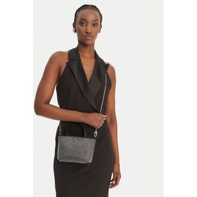 Guess Kabelka Tasmin Mini HWRY99 31750 Čierna Ženy Guess Kabelka Tasmin Mini HWRY99 31750 Čierna Ženy