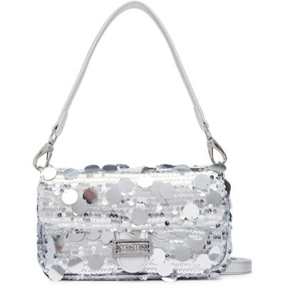 Valentino Kabelka Sleet VBSA6R09 Strieborná Ženy Valentino Kabelka Sleet VBSA6R09 Strieborná Ženy