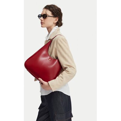 Calvin Klein Kabelka Ck Medium Shoulder Bag LV04F3522G Červená Ženy Calvin Klein Kabelka Ck Medium Shoulder Bag LV04F3522G Červená Ženy