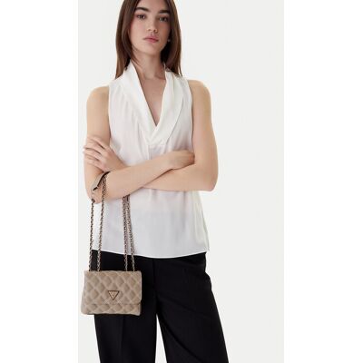 Guess Kabelka Giully II Mini HWQG96 73740 Béžová Ženy Guess Kabelka Giully II Mini HWQG96 73740 Béžová Ženy