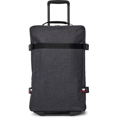 Tommy Hilfiger Kabínový kufor Th Nylon Travel Soft AM0AM13554 Sivá Muži Tommy Hilfiger Kabínový kufor Th Nylon Travel Soft AM0AM13554 Sivá Muži