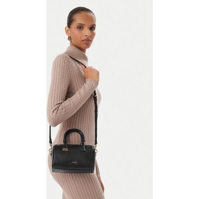 Furla Kabelka A Olivia Mini Boston WE00933 A.0023 O6000 Čierna Ženy Furla Kabelka A Olivia Mini Boston WE00933 A.0023 O6000 Čierna Ženy