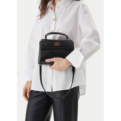 KARL LAGERFELD Kabelka B1W30291 Čierna Ženy KARL LAGERFELD Kabelka B1W30291 Čierna Ženy